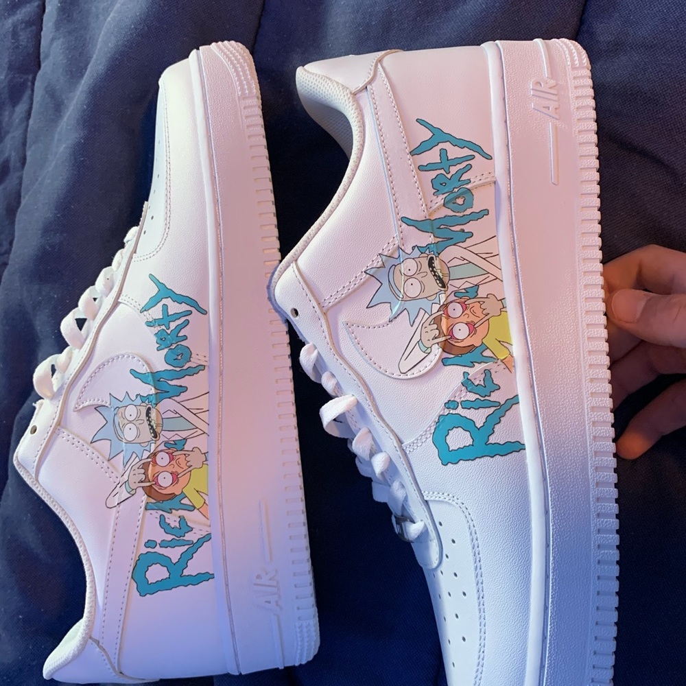 COPY - Rick and morty custom af1